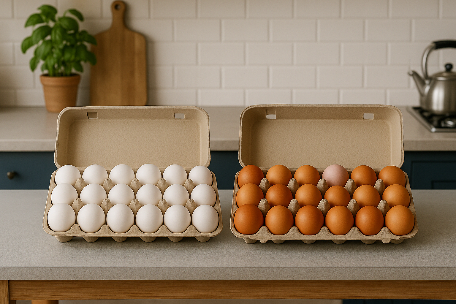 Organic Eggs tray of 18